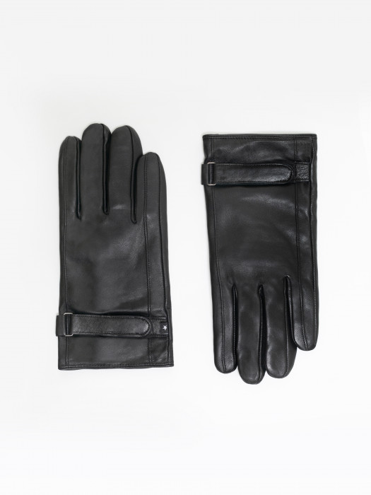 Pánske rukavice prírodná koža JANO 906